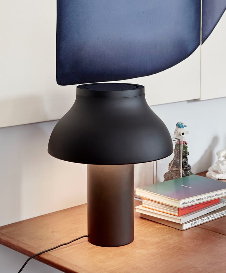 PC table bordslampa L Ø40 cm, Soft black HAY