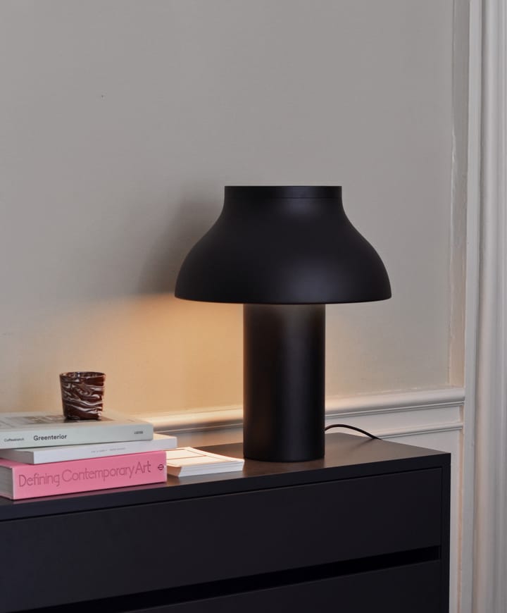 PC table bordslampa L Ø40 cm, Soft black HAY