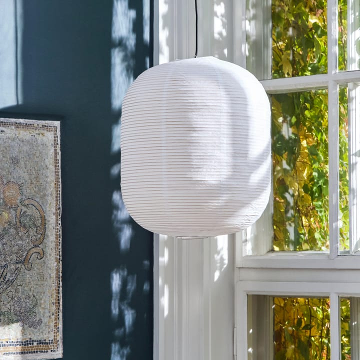 Rice paper lamp shade oblong, White HAY