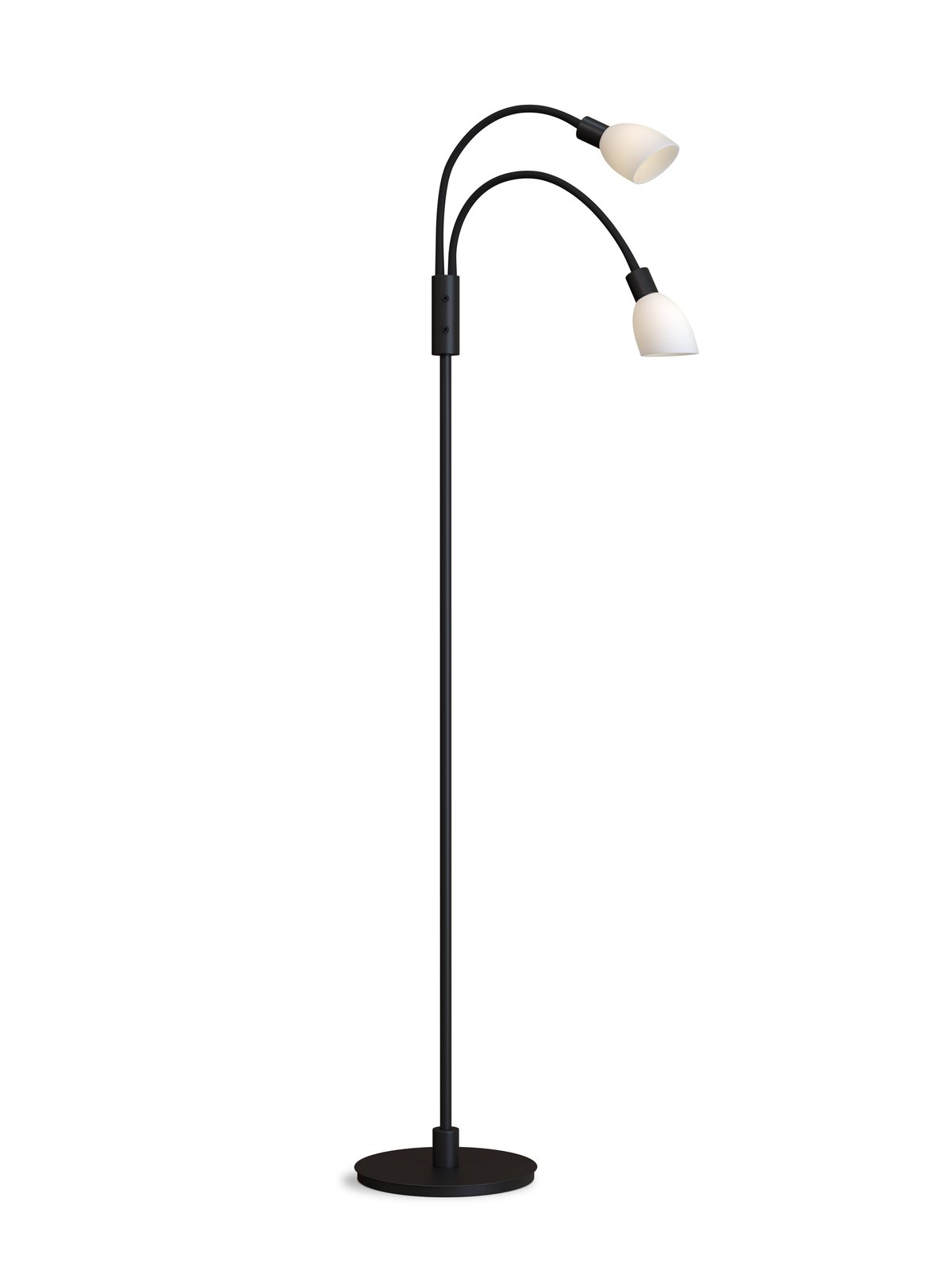 Herstal Cut floor lamp 132 cm Black