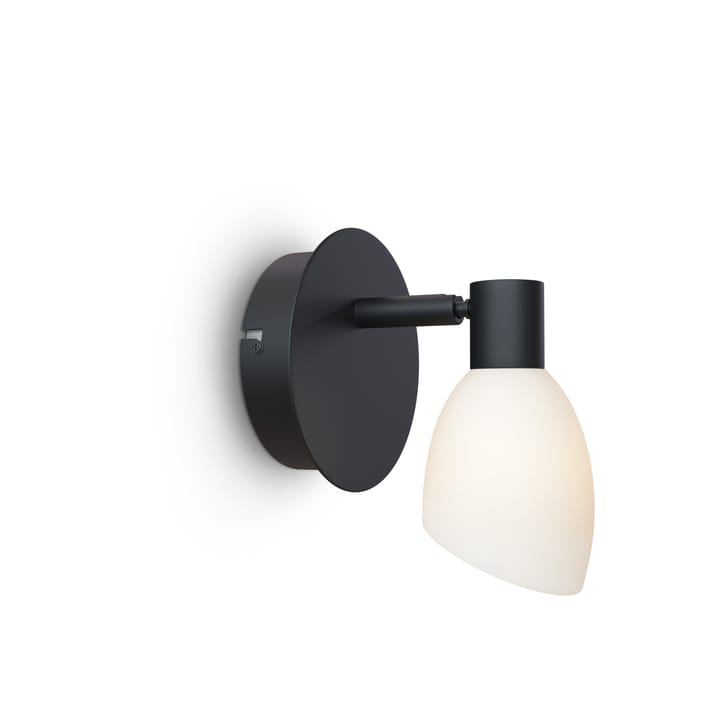 Cut wall lamp - Black - Herstal