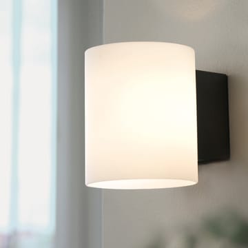 Evoke vägglampa small - antracitgrå-vitt glas - Herstal