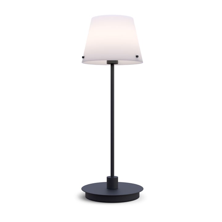 Gil il Grande table lamp - Black-opal glass - Herstal