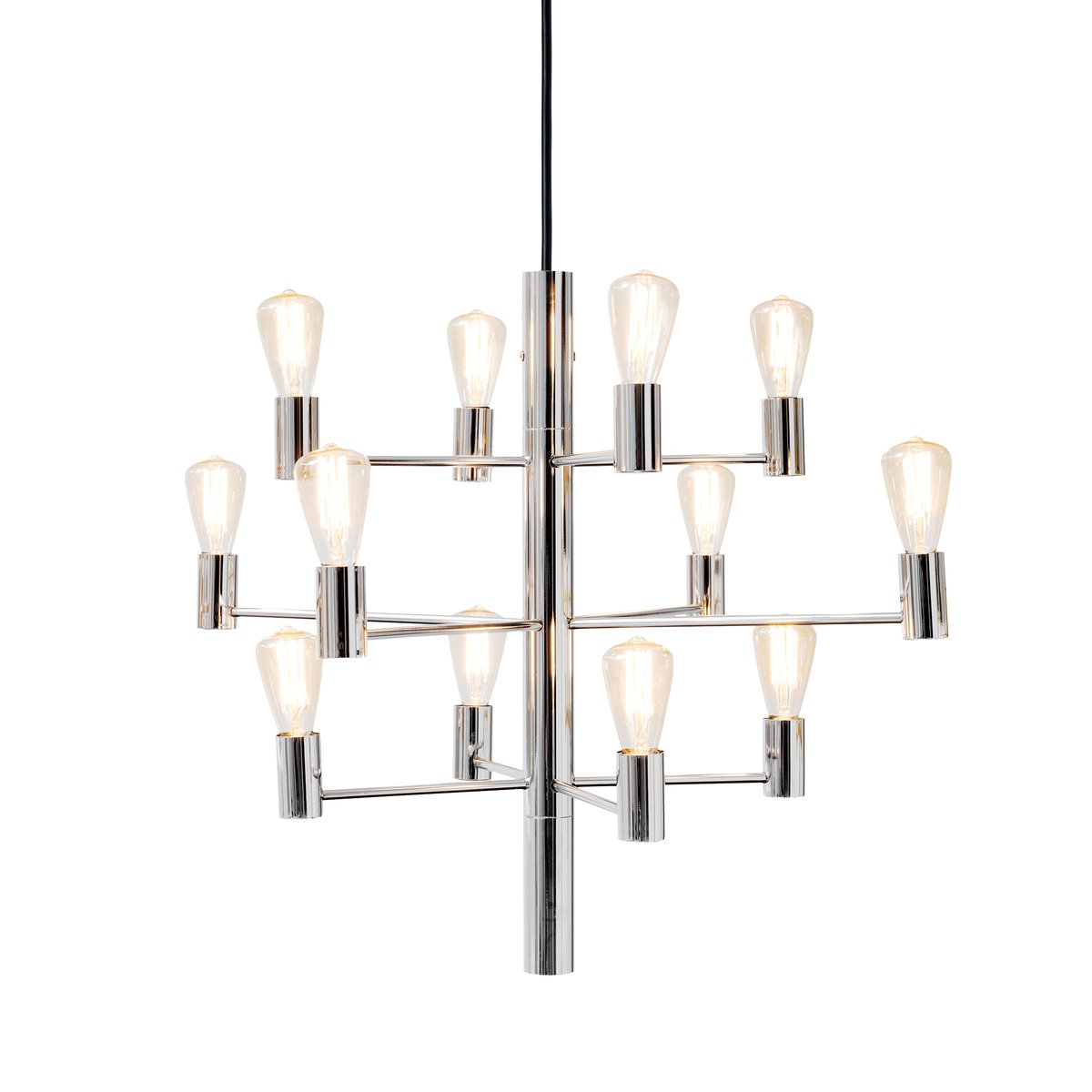 Herstal Manola 12 chandelier chrome