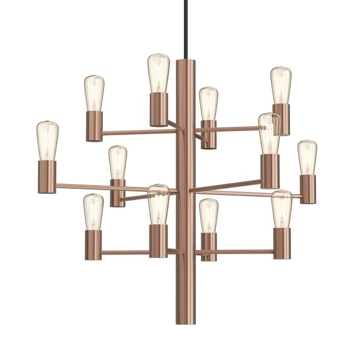 Manola 12 chandelier - Golden rosé - Herstal