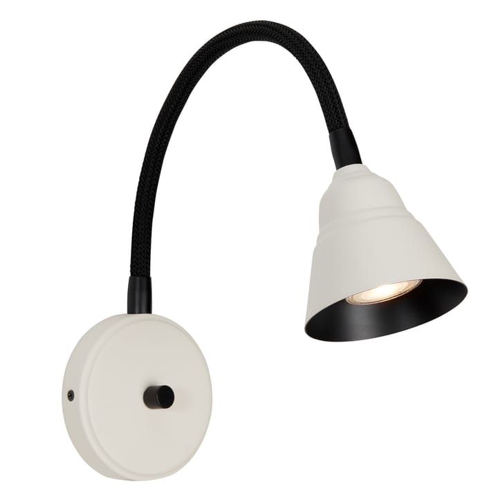 Relief wall lamp, Pearl white Herstal