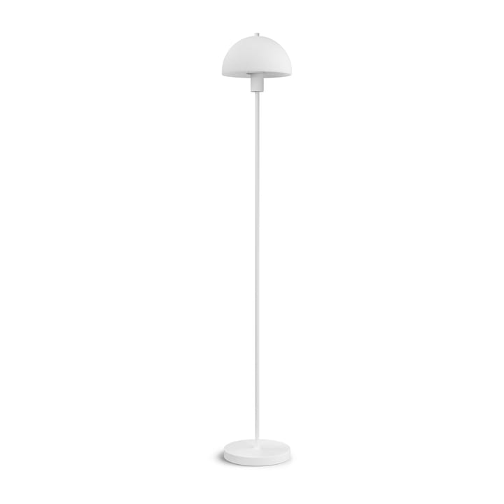 Vienda floor lamp, White-opal glass Herstal