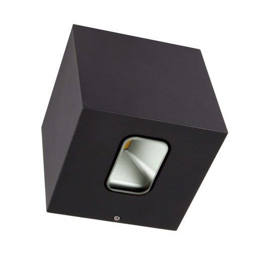 Hidealite Cube I wall lamp 10 cm Anthracite