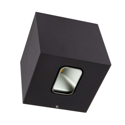 Cube I Wandleuchte 10 cm - Anthrazit - Hidealite