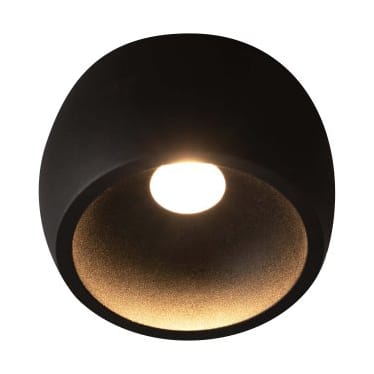 Globe G2 ceiling light Ø11.5 cm - Black - Hidealite