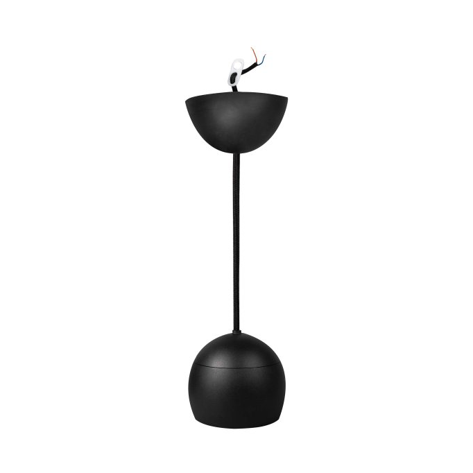 Hidealite Globe G2 pendant lamp Ø11.5 cm Black