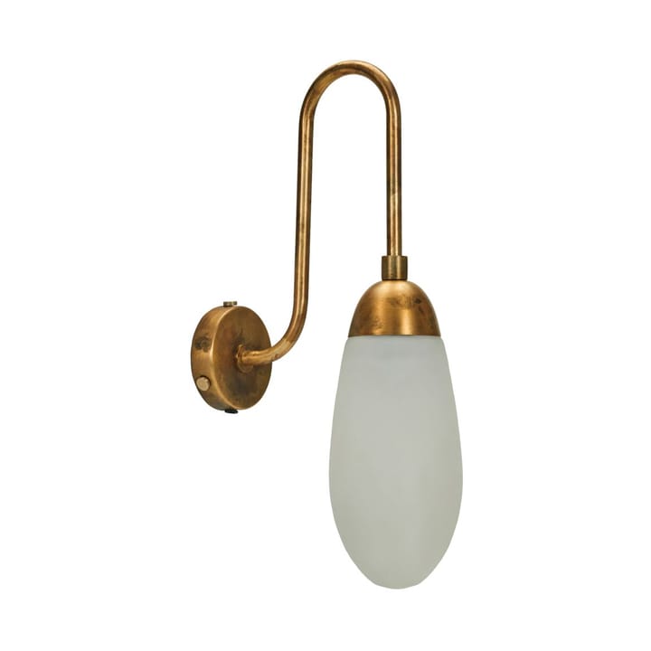 Drop wall lamp - Antique brass - House Doctor