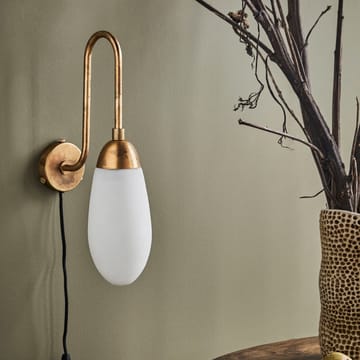 Drop wall lamp - Antique brass - House Doctor