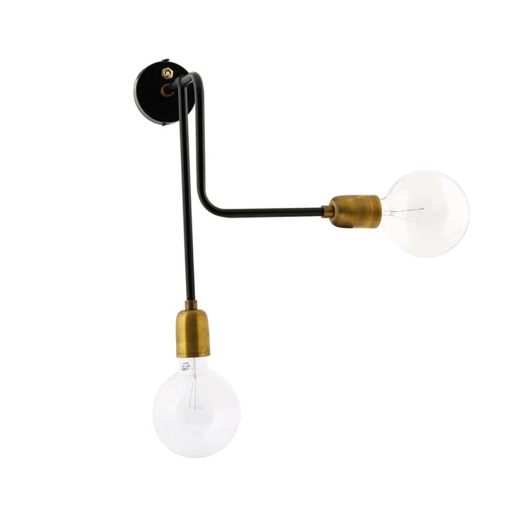 Molecular wall lamp, 2 light sources House Doctor