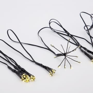 Stars string lights 2.7 m - Black - House Doctor