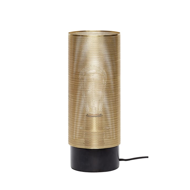 Table lamp Ø12 cm, Black marble Hübsch