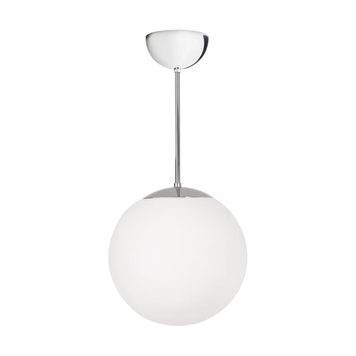 Funkis Glob pendel, White-chrome Ø25 cm Konsthantverk