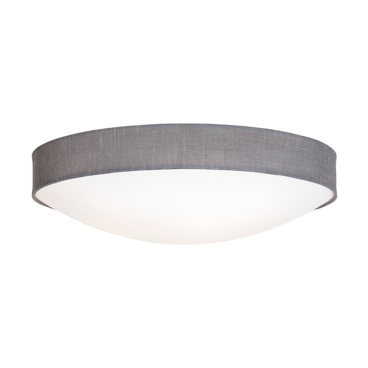 Konsthantverk Kant ceiling lamp Ø45 cm Grey-white