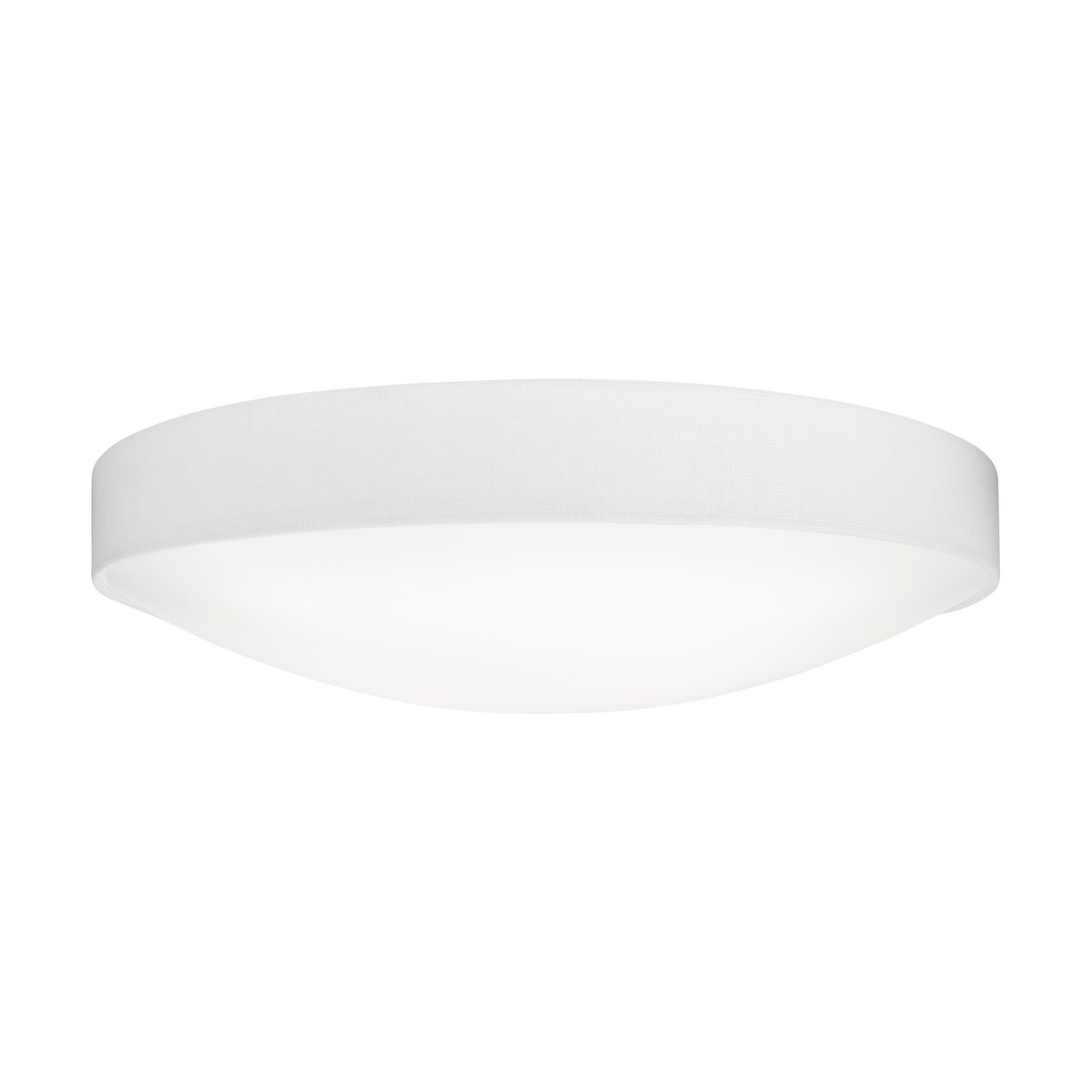 Konsthantverk Kant ceiling lamp Ø45 cm White