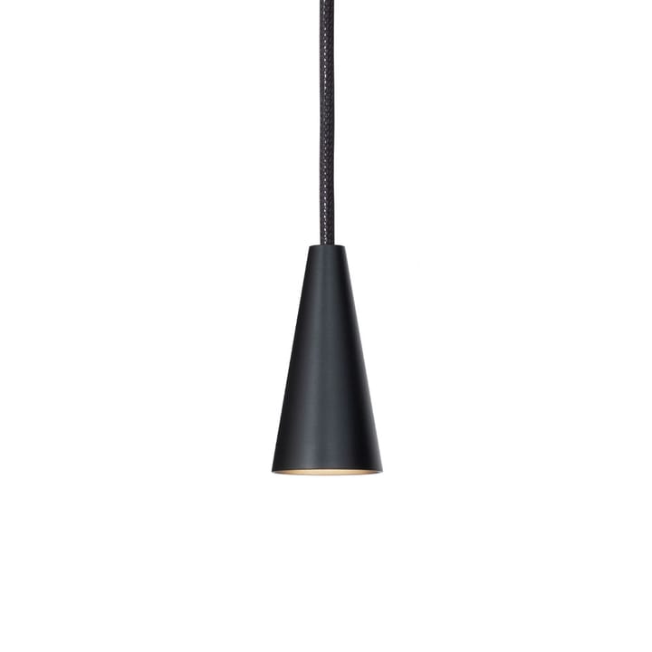 Massiv pendant, Black, cone Konsthantverk