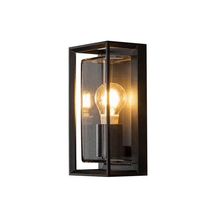 Brindisi wall lantern 26 cm - Black - Konstsmide