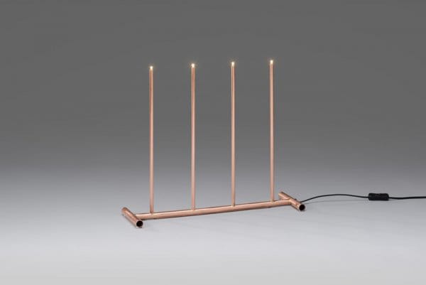 Electric Candle Holder 4 Lights 42.5 cm - Copper - Konstsmide