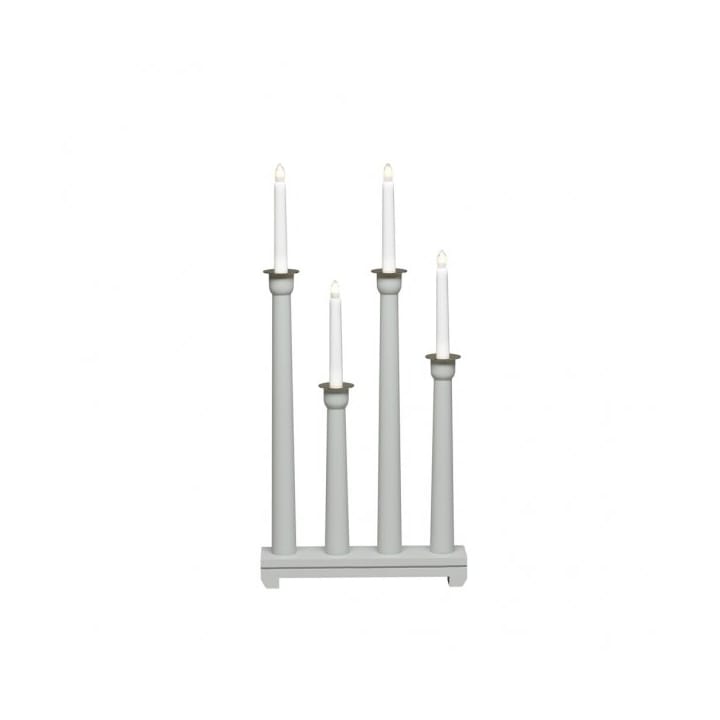 Electric Candle Holder 4 Lights 59 cm - Gray - Konstsmide