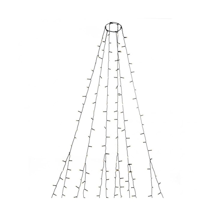 Julgransslinga 270 ljus 180 cm - Svart - Konstsmide