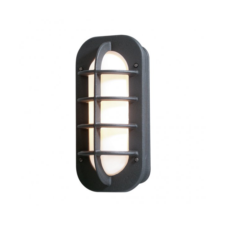 Konstsmide Loke Wall Lantern 36 cm Black