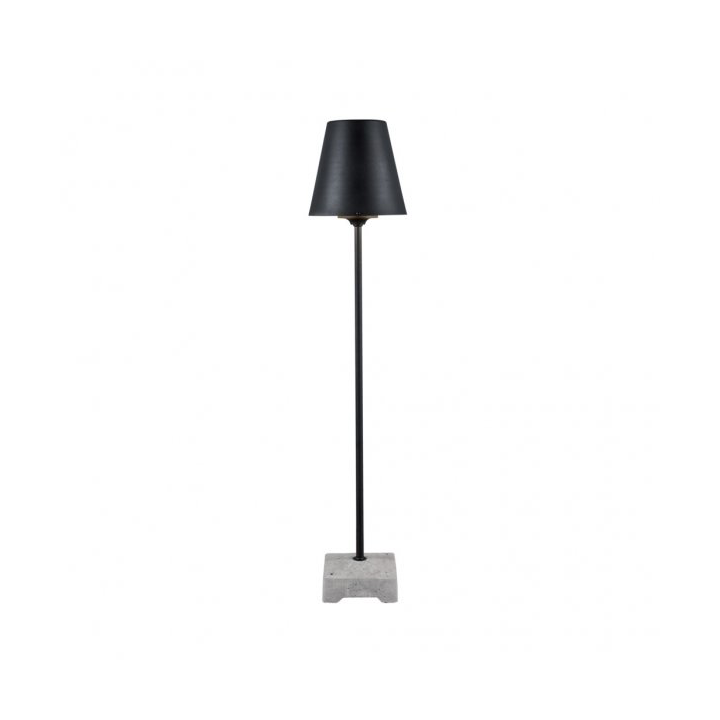 Konstsmide Lucca lounge floor lamp 130 cm Black