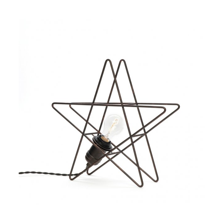 Konstsmide Metal Star 34.6 cm Black