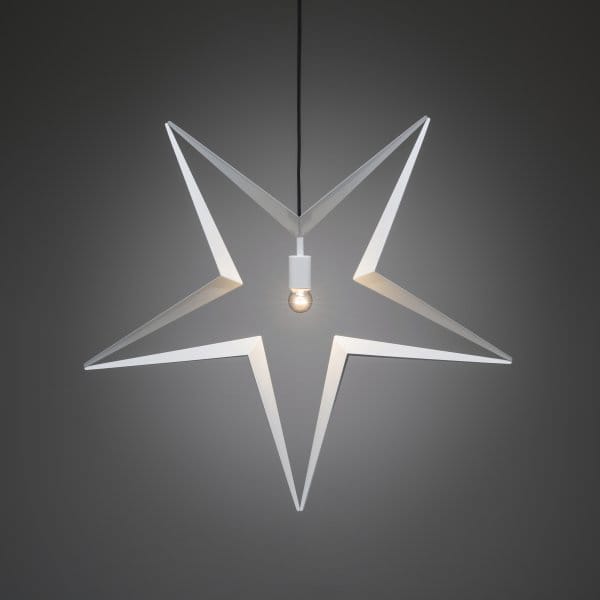 Metal Star 80 cm - White - Konstsmide