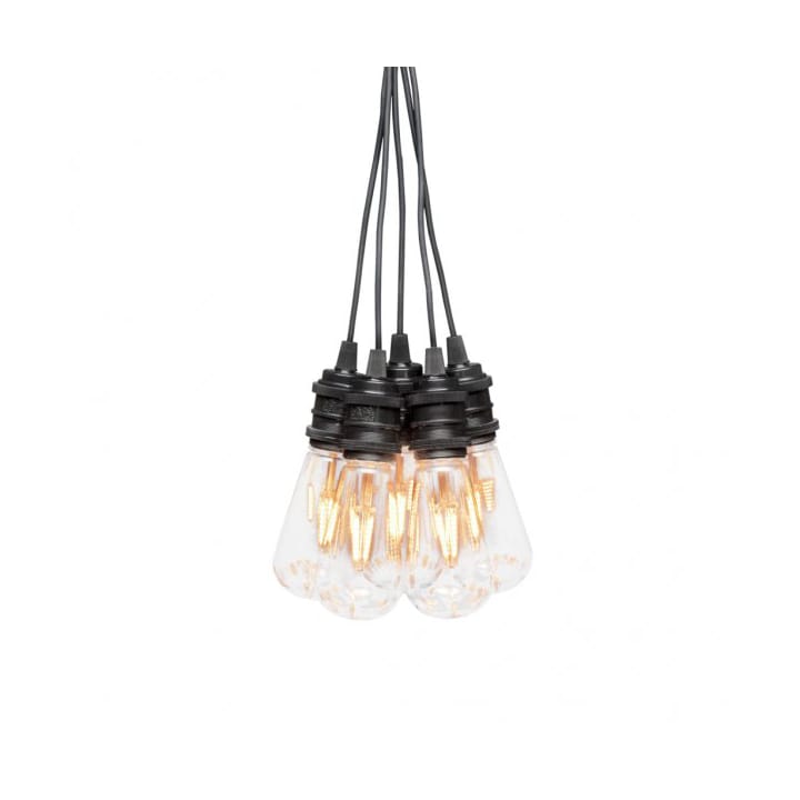 String of 10 lights 1450 cm - Black - Konstsmide