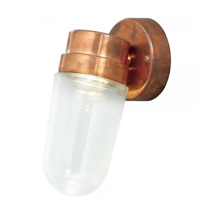 Konstsmide Vega wall lantern 24.5 cm Copper