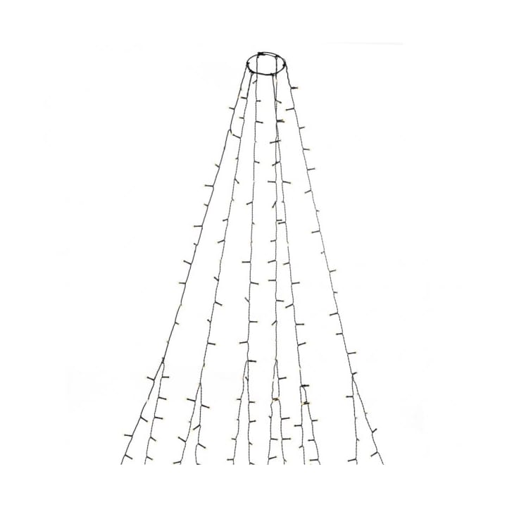 Weihnachtsbaum-Lichterkette 450 Lichter 400 cm - Schwarz - Konstsmide