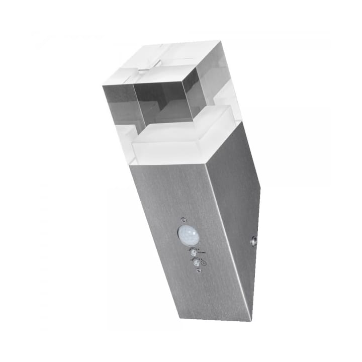 Endura Style Crystal Torch Sensor Wall Fixture 25 cm, Steel Ledvance