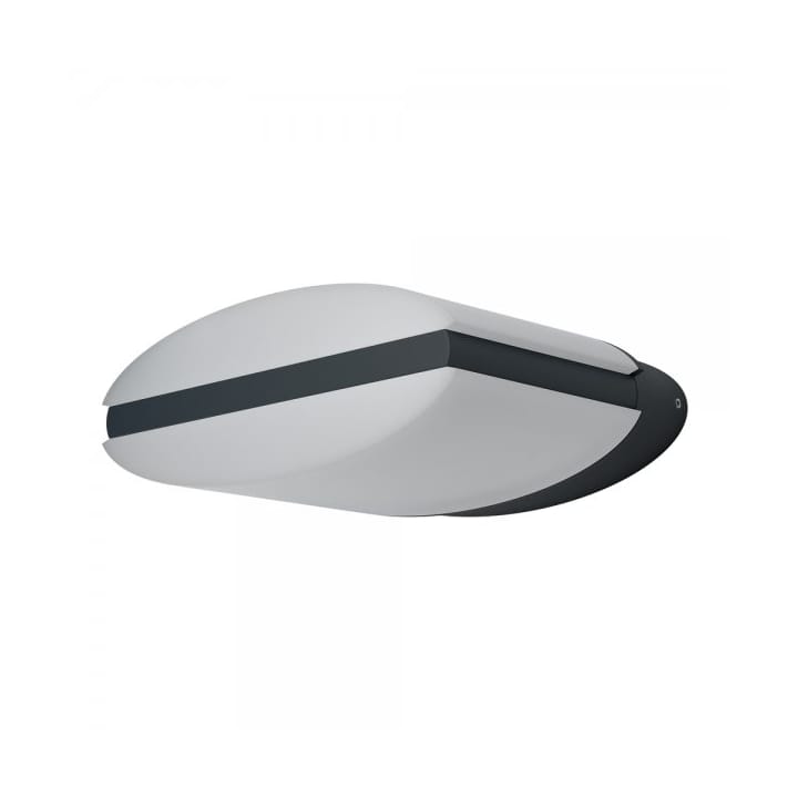 Endura style ellipse vägglampa 7,5 cm, Mörkgrå Ledvance