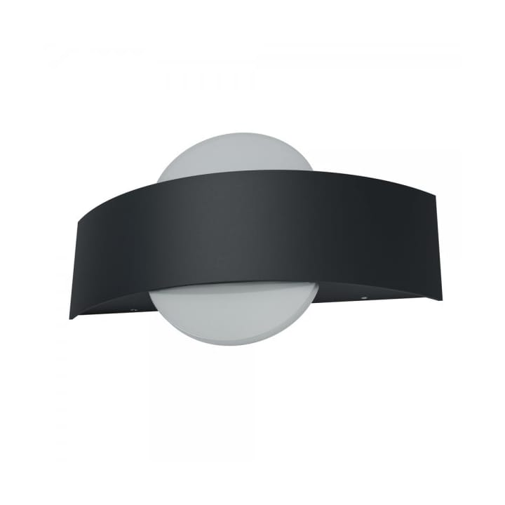 Endura style shield round wall lamp 24 cm, Dark gray Ledvance