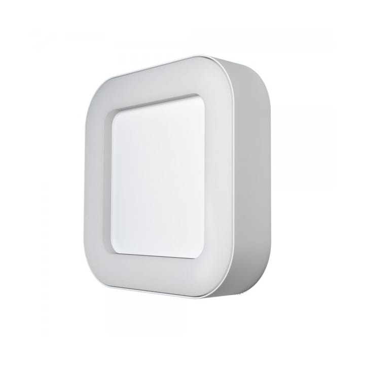 Endura style square wall lamp 20.2 cm, White Ledvance