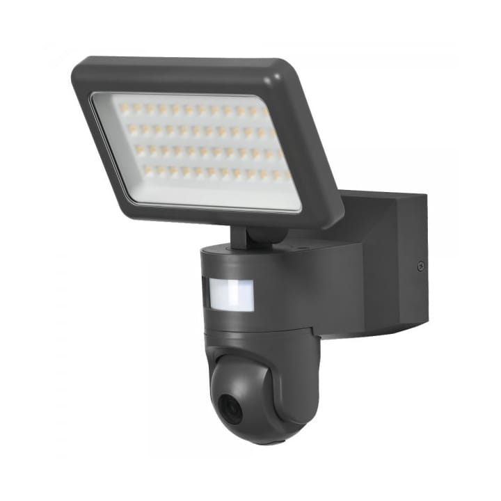 Smart outdoor wifi flood camera control spotlight 26.2 cm, Dark gray Ledvance