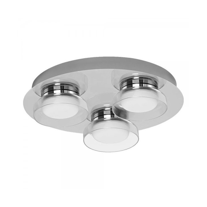 Ledvance Smart wifi orbis round ceiling lamp Ø30 cm Chrome