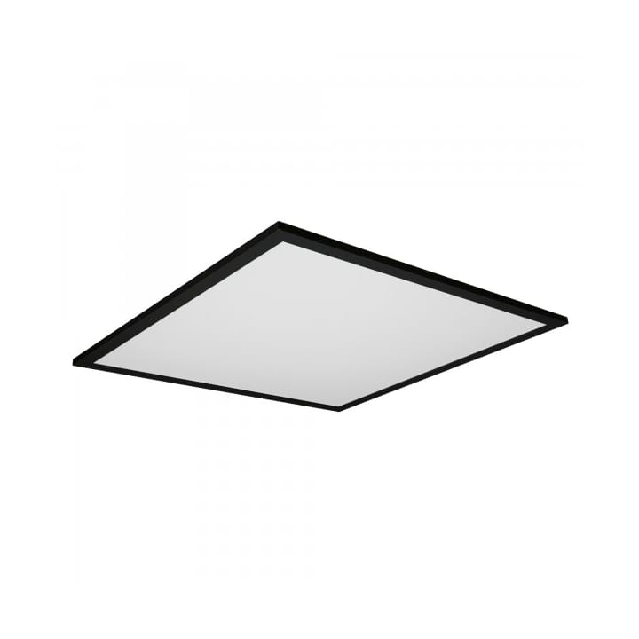 Smart wifi Planon Plus backlight ceiling lamp 60x60 cm, Black Ledvance