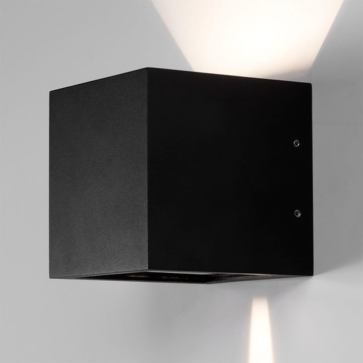 Cube XL Up/Down vägglampa, black, led Light-Point