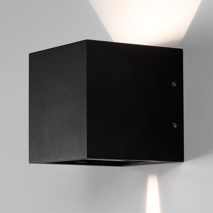 Cube XL Up/Down wall lamp, Black, led Light-Point