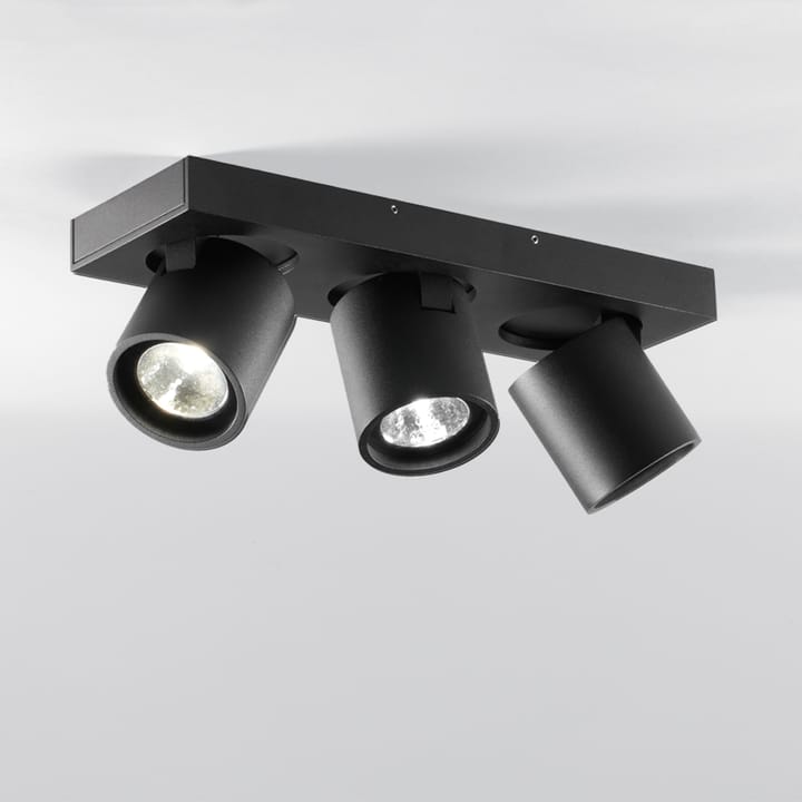 Focus 3 wall and ceiling lamp, Black Light-Point