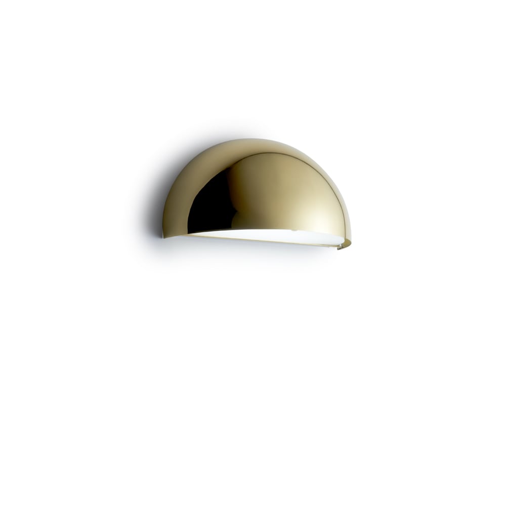 Light-Point Rørhat wall lamp Brass polished