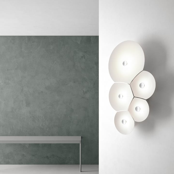 Bulbullia wall lamp, White Luceplan