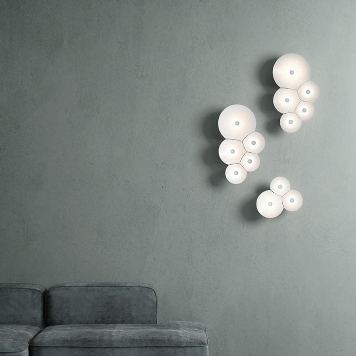 Bulbullia wall lamp, White Luceplan