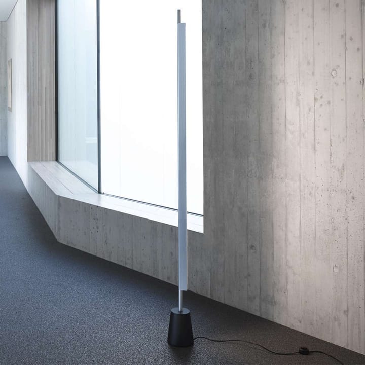 Compendium floor lamp, Aluminium Luceplan