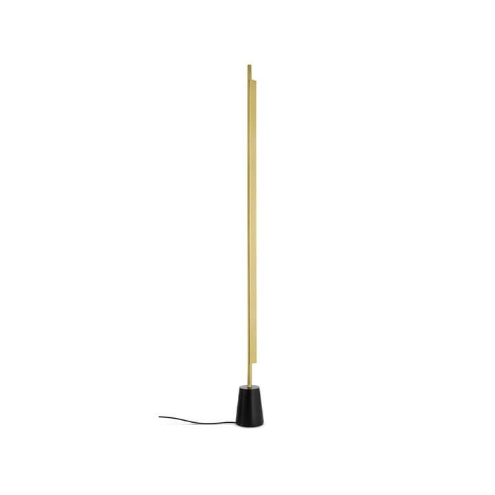 Compendium floor lamp, Brass Luceplan